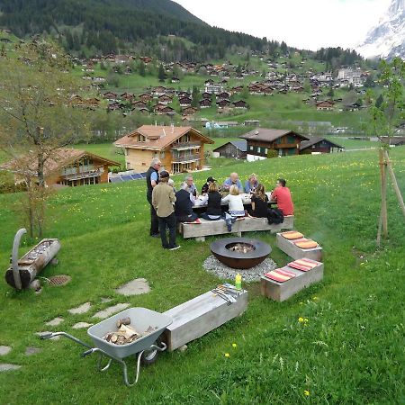 Ferienwohnung Chalet Asterix Grindelwald Exterior foto