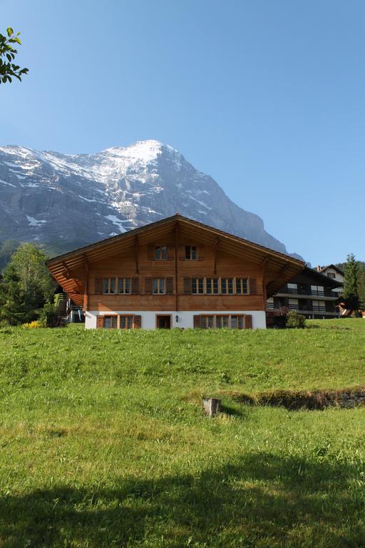 Ferienwohnung Chalet Asterix Grindelwald Exterior foto