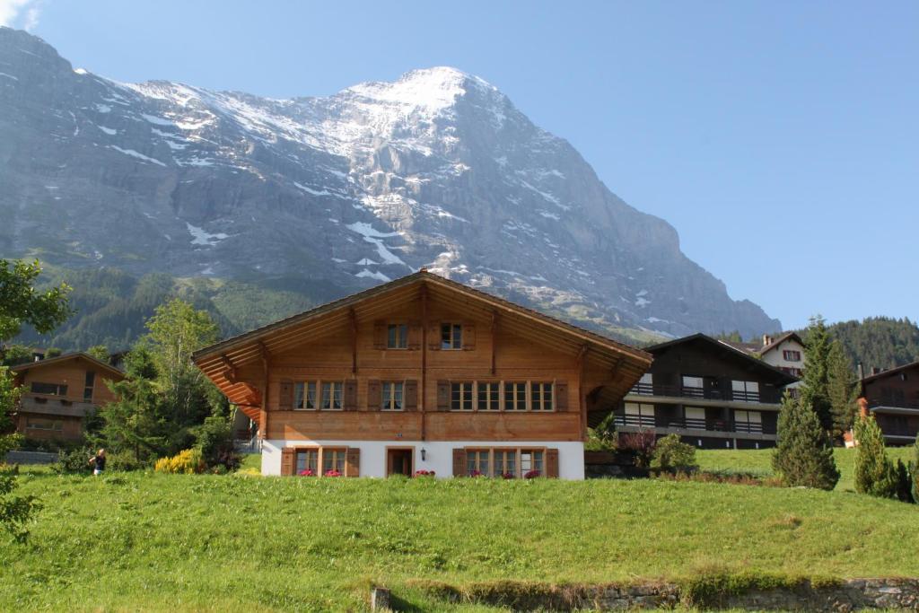 Ferienwohnung Chalet Asterix Grindelwald Exterior foto