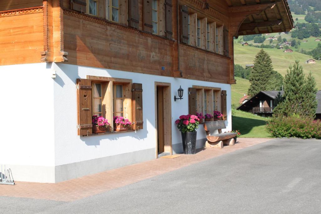 Ferienwohnung Chalet Asterix Grindelwald Exterior foto