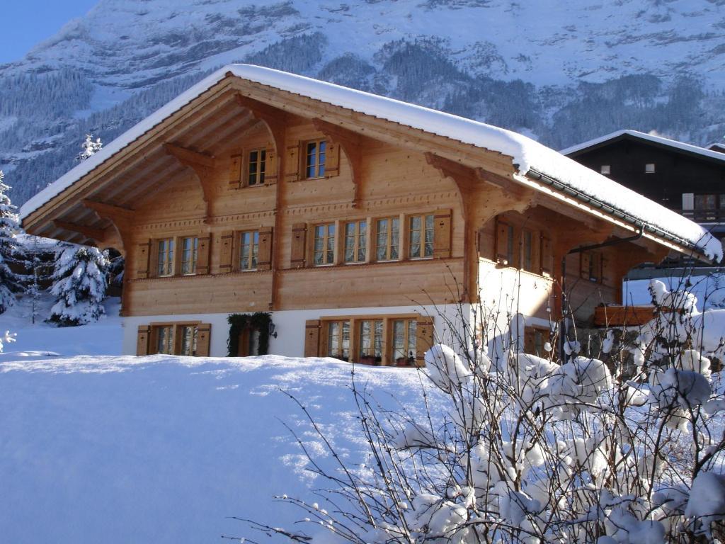 Ferienwohnung Chalet Asterix Grindelwald Exterior foto